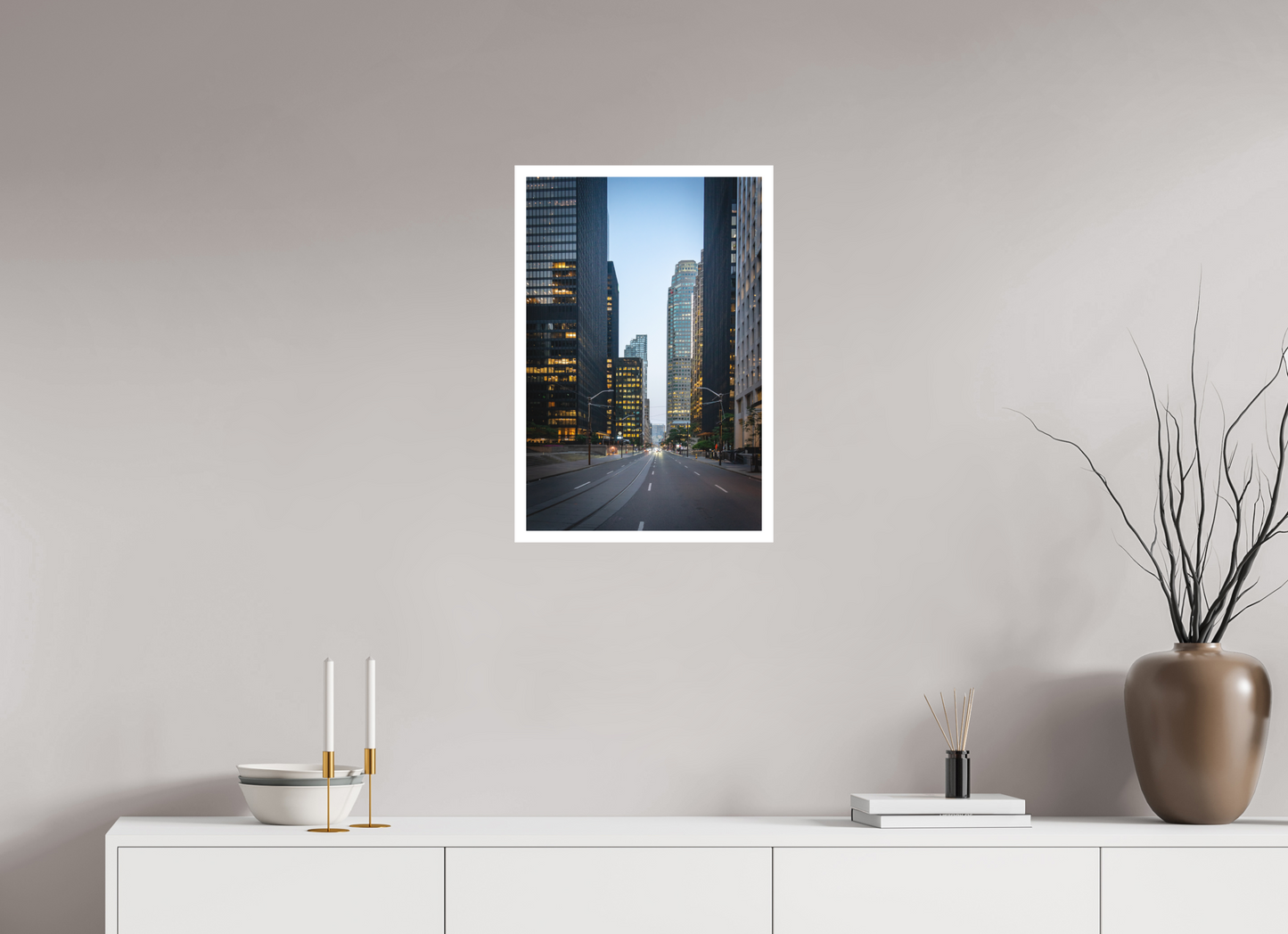 16 x 24″, Matte Hahnemühle Photo Rag Ultra Smooth Toronto Ciudad