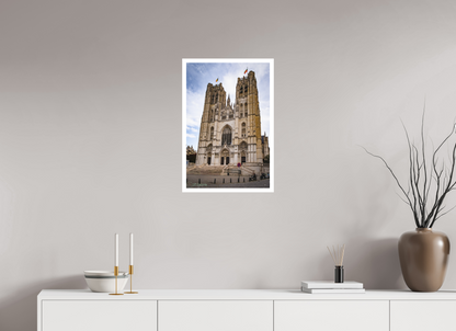 16 x 24″, Matte Hahnemühle Photo Rag Ultra Smooth Verticalidad Gótica: La Catedral de San Miguel