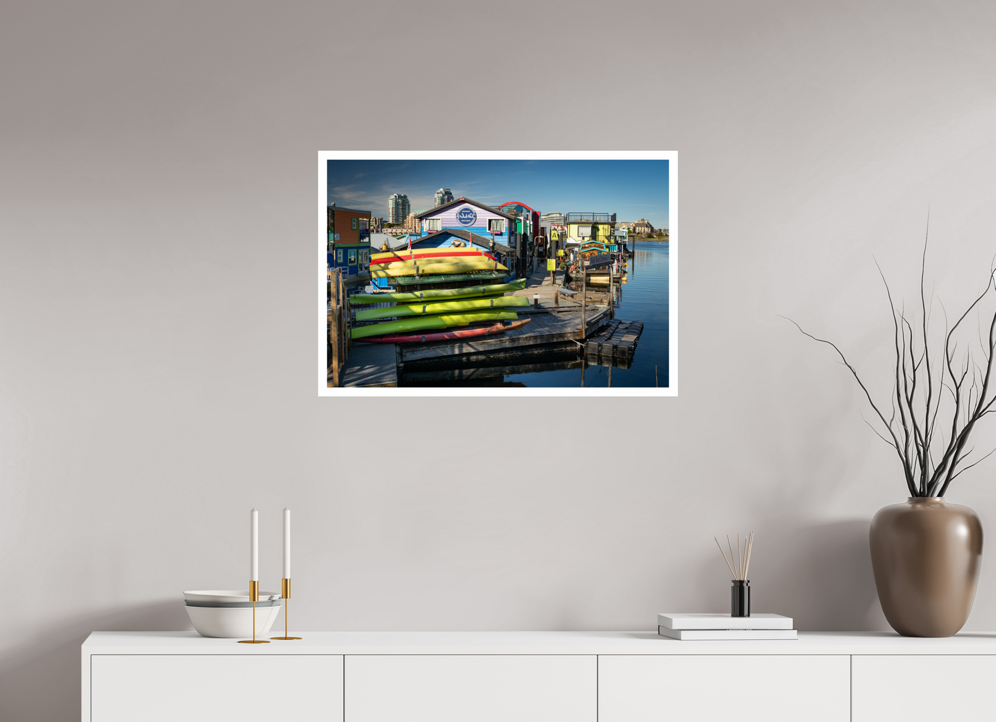 30 x 20″, Gloss Hahnemühle Photo Silk Baryta X Victoria Fisherman's Wharf