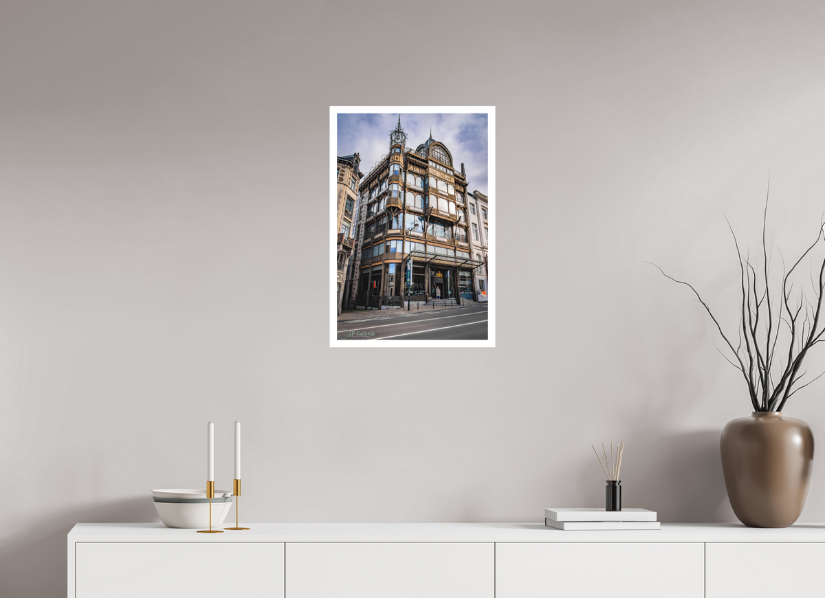 16 x 24″, Matte Photo Print On Fuji Crystal DP II Old England: Icono Art Nouveau en Bruselas