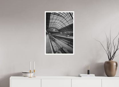 20 x 30″, Matte Hahnemühle Photo Rag Ultra Smooth Londres St Pancras International