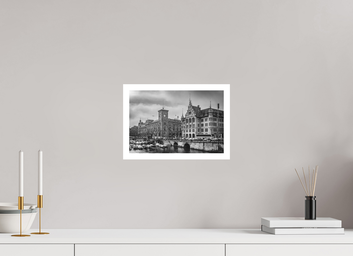12 x 8″, Matte Photo Print On Fuji Crystal DP II La Elegancia Fresca del Limmat