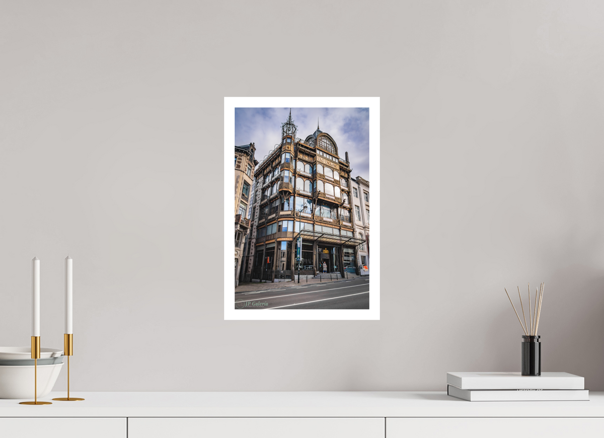 10 x 15″, Matte Photo Print On Fuji Crystal DP II Old England: Icono Art Nouveau en Bruselas