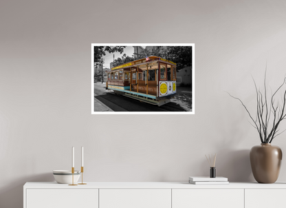 30 x 20″, Gloss Hahnemühle Photo Silk Baryta X San Francisco Powell - Mason Cable Car