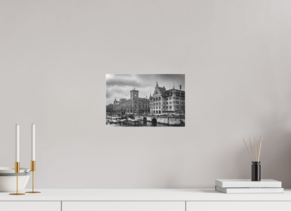 12 x 8″, Photo Print Under Matte Acrylic Glass La Elegancia Fresca del Limmat