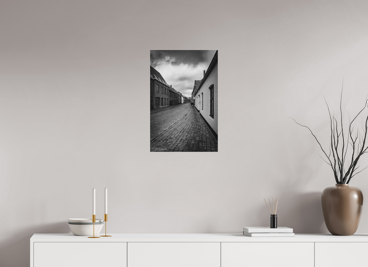 16 x 24″, Photo Print Under Matte Acrylic Glass Adentrándose en Oostmeers: Brujas