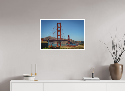30 x 20″, Matte Photo Print On Fuji Crystal DP II San Francisco Puente Golden Gate
