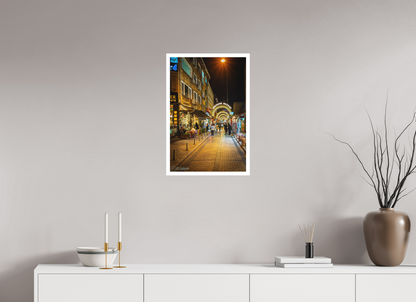 16 x 24″, Matte Hahnemühle Photo Rag Ultra Smooth Noches Vivas en el Bazar de Gülhane
