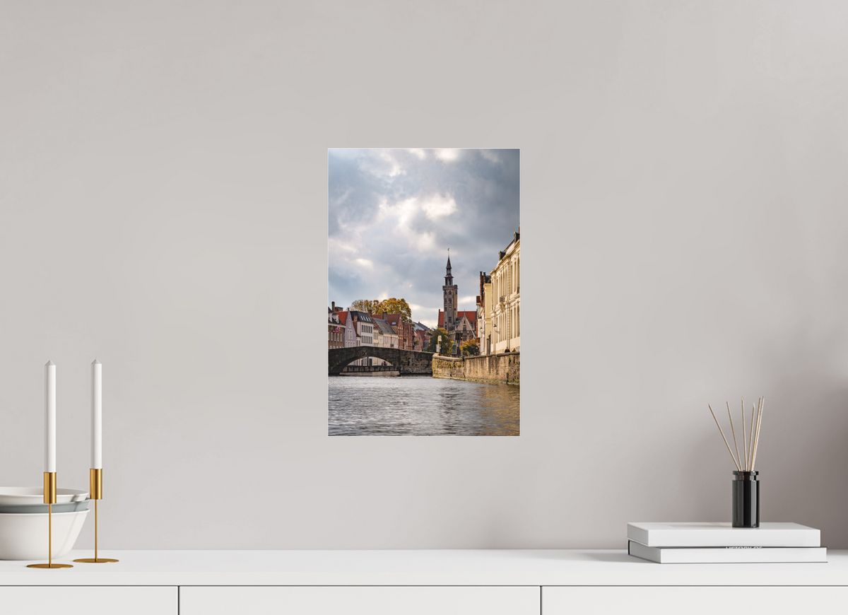 10 x 15″, Photo Print Under Matte Acrylic Glass Serenidad en el Canal de Brujas