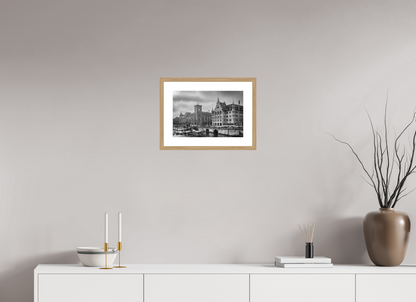 15 x 10″, Natual Oak Frame Print On Fuji Crystal La Elegancia Fresca del Limmat