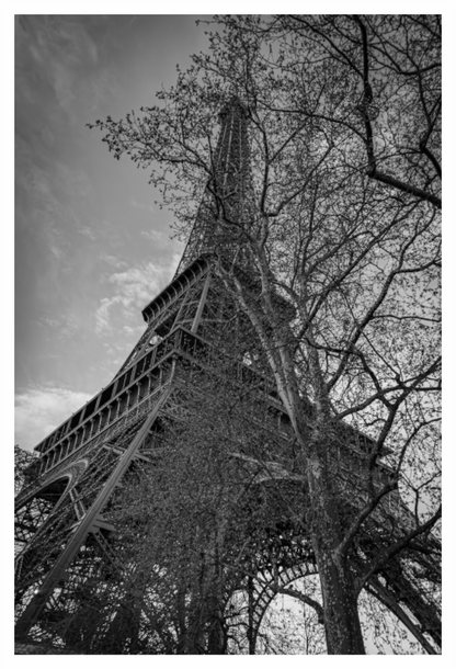 Main image Paris Torre Eiffel - Fine Art - Black and White