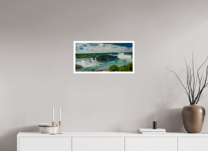 24 x 12″, Gloss Photo Print On Fuji Crystal DP II Niagara-Toronto Cataratas del Niagara