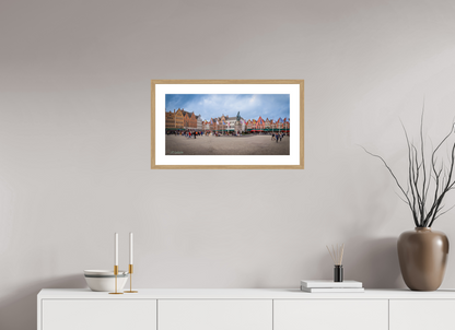 24 x 12″, Natual Oak Frame Print On Fuji Crystal El Corazón de Brujas