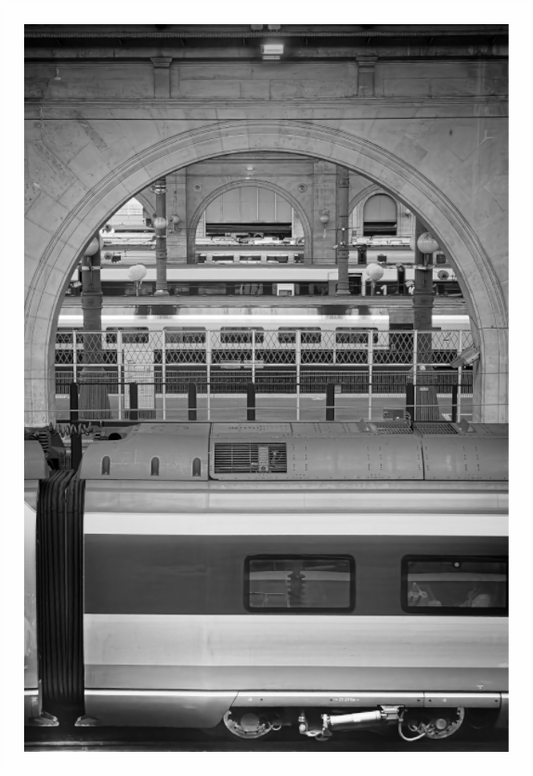 Main image Paris Gare Du Nord - Fine Art - Black and White