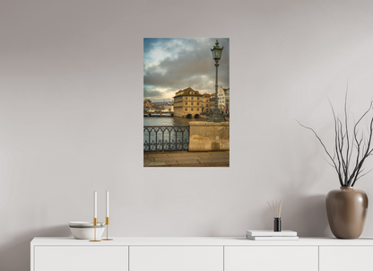 20 x 30″, Photo Print Under Matte Acrylic Glass La Paz del Ayuntamiento sobre el Limmat