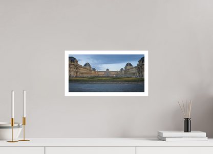 16 x 8″, Matte Hahnemühle Photo Rag Ultra Smooth Simetría Atemporal Museo del Louvre