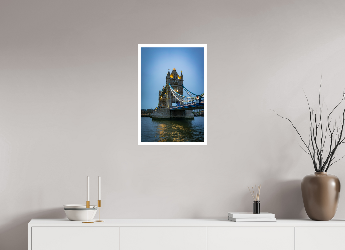 16 x 24″, Gloss Photo Print On Fuji Crystal DP II Londres Puente de la Torre