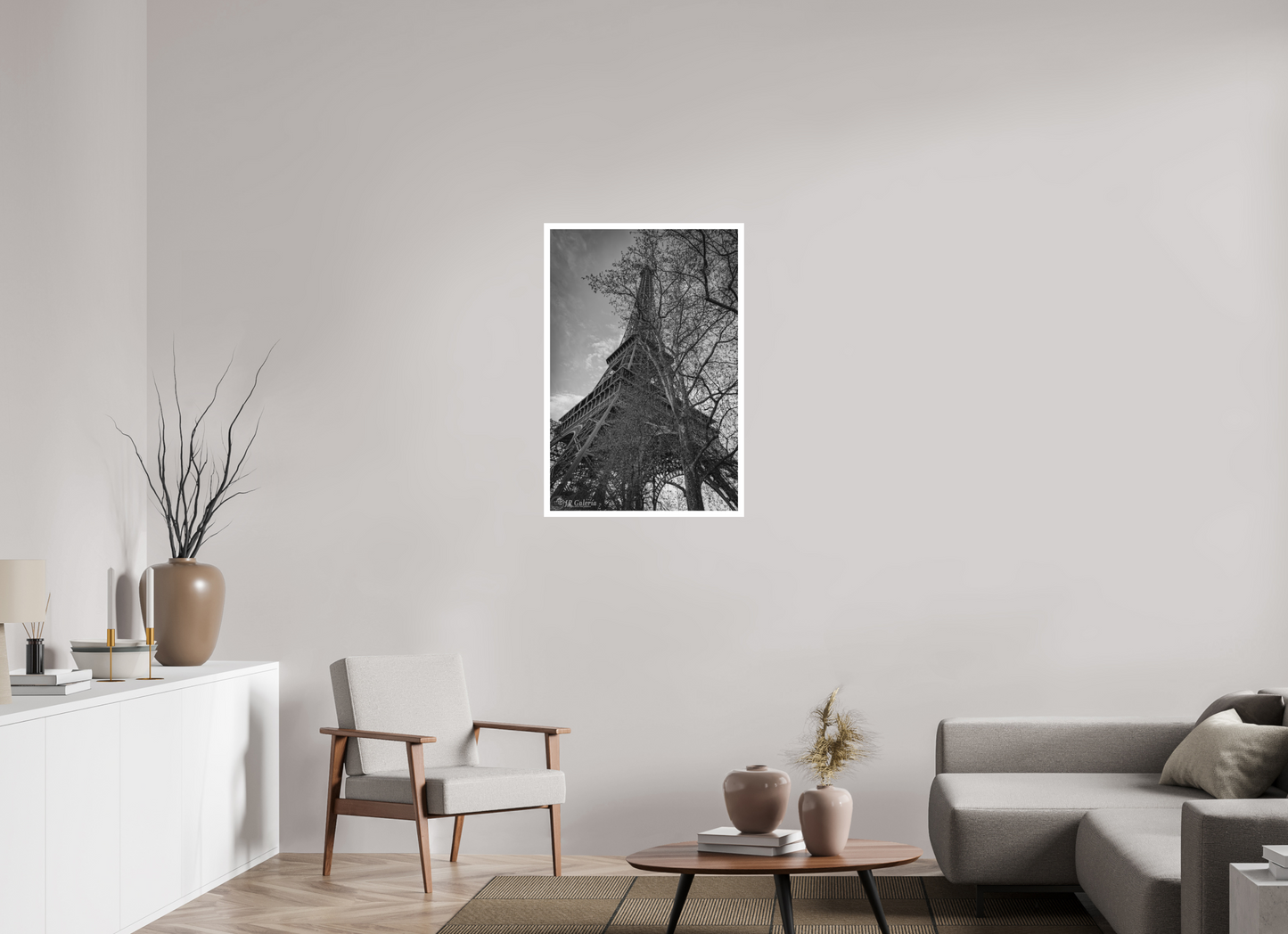 24 x 36″, Matte Photo Print On Fuji Crystal DP II Paris Torre Eiffel