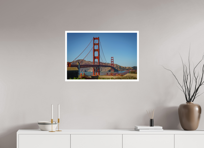 30 x 20″, Gloss Photo Print On Fuji Crystal DP II San Francisco Puente Golden Gate