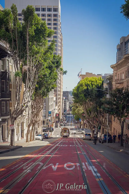 San Francisco Cable Car en Camino - JP Galería
