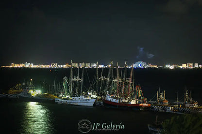 Cozumel Playa Mulle Noche - JP Galería