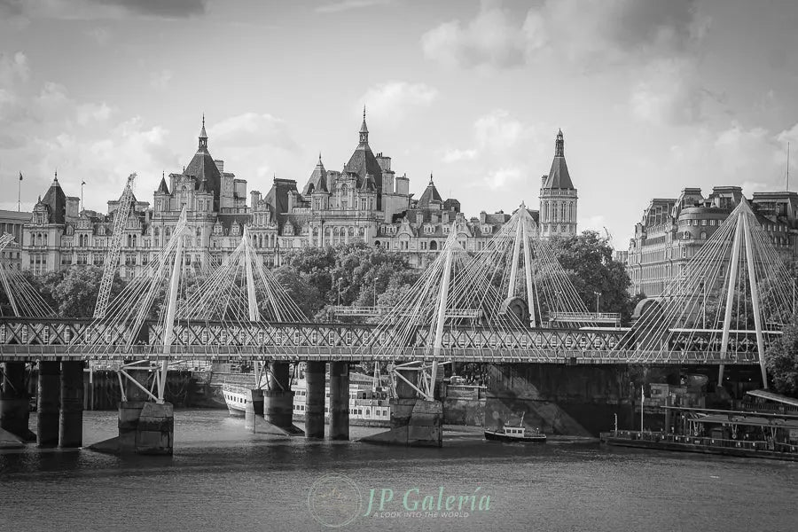 Londres Puente Golden Jubilee y Hungerford - JP Galería