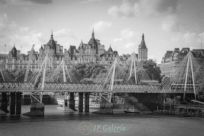 Londres Puente Golden Jubilee y Hungerford - JP Galería