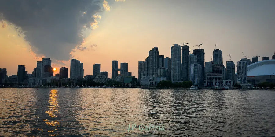 Toronto Atardecer Skyline Edificios - JP Galería