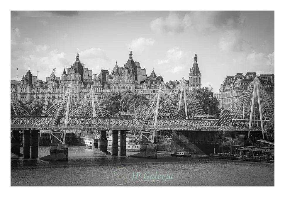 Londres Puente Golden Jubilee y Hungerford - JP Galería