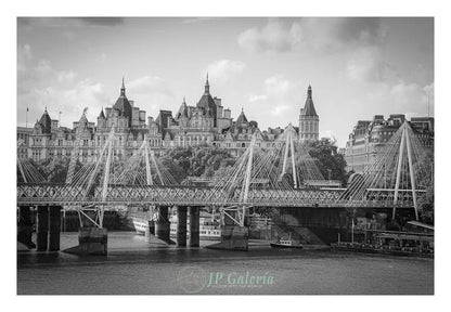 Londres Puente Golden Jubilee y Hungerford - JP Galería