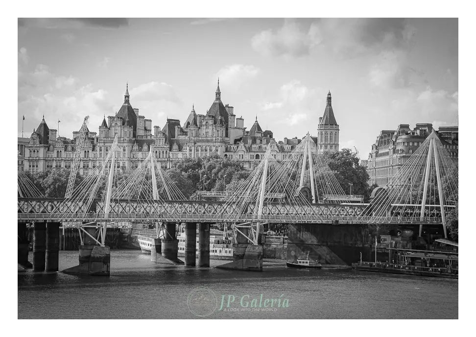 Londres Puente Golden Jubilee y Hungerford - JP Galería