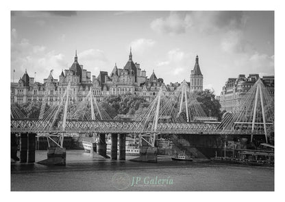 Londres Puente Golden Jubilee y Hungerford - JP Galería