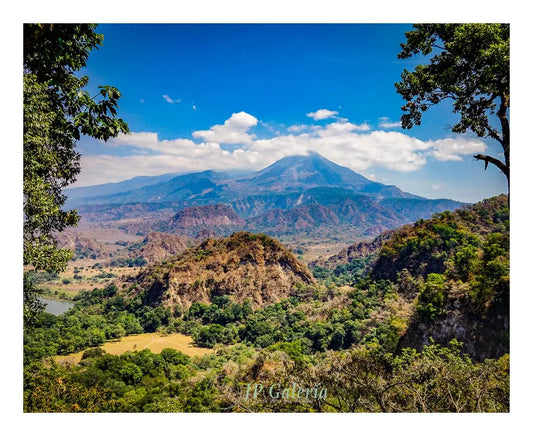 Colima Volcán y Nevado de Colima - JP Galería