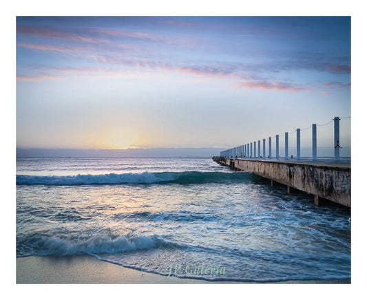 Playa del Carmen Amanecer en el Muelle Constituyentes - JP Galería