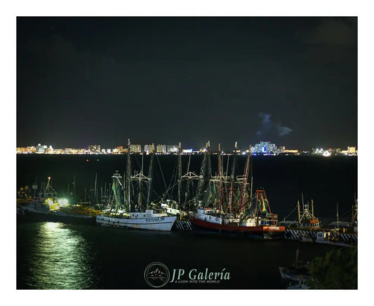 Cozumel Playa Mulle Noche - JP Galería