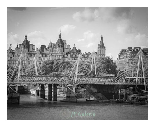 Londres Puente Golden Jubilee y Hungerford - JP Galería