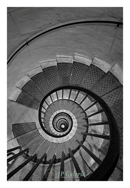 Paris Escalera Arco del Triunfo - JP Galería