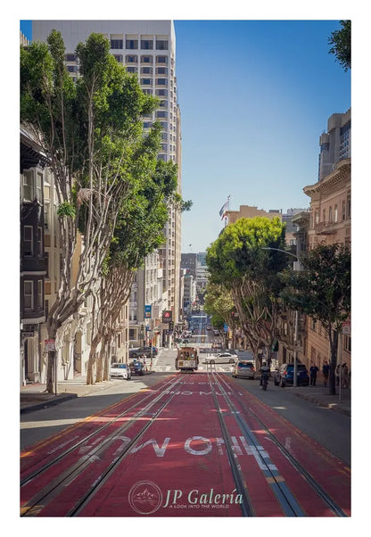 San Francisco Cable Car en Camino - JP Galería