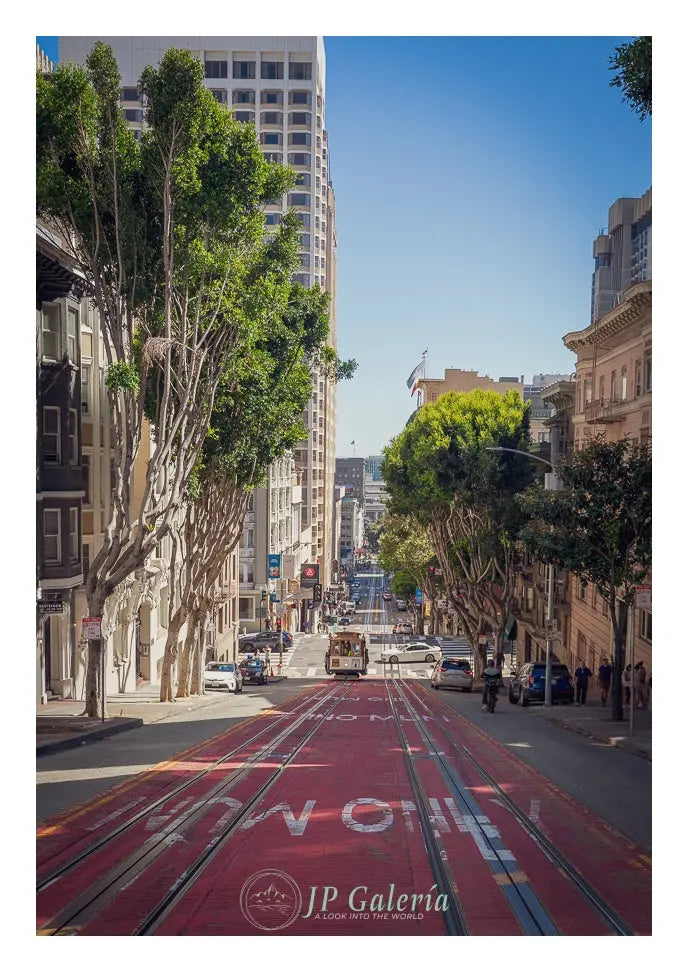 San Francisco Cable Car en Camino - JP Galería