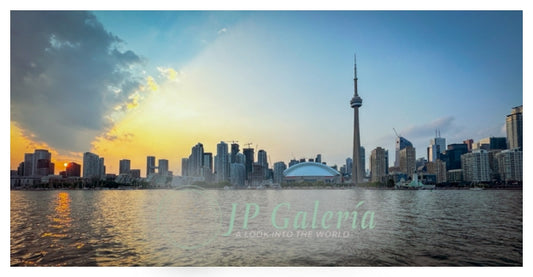 Toronto Atardecer Skyline