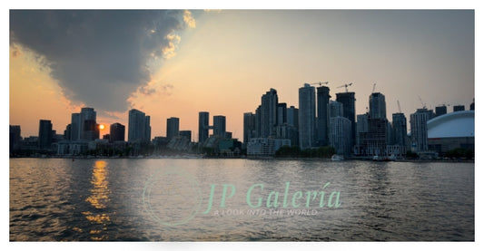 Toronto Atardecer Skyline Edificios